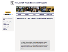 Tablet Screenshot of jyep.org